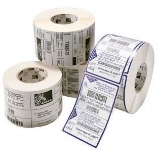 Zebra Z-Select 2000D - Carta - adesivo acrilico - rivestito - perforato - bianco brillante - 57.15 x 50.8 mm 16440 pezzi (12 rotolo(i) x 1370) etichette - per LP 27XX, 28XX; TLP 2722; Zebra GX420; GK Series GK420; G-Series GC420; TLP 28XX, 38XX