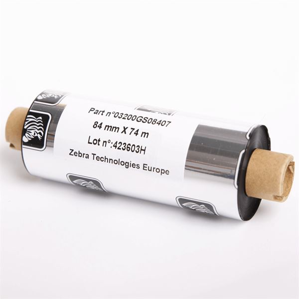 Zebra 3200 Wax/Resin - 84 mm x 74 …