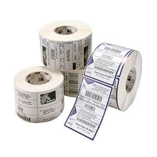 Zebra Trans Matte 2000 - Opaca - bianco brillante - 19.1 x 57.2 mm 39780 etichette (12 rotolo(i) x 3315) etichette - per Strata; TLP 2722, 2742, 2844, 3642, 3742; Zebra 2684, T402; TLP 2824