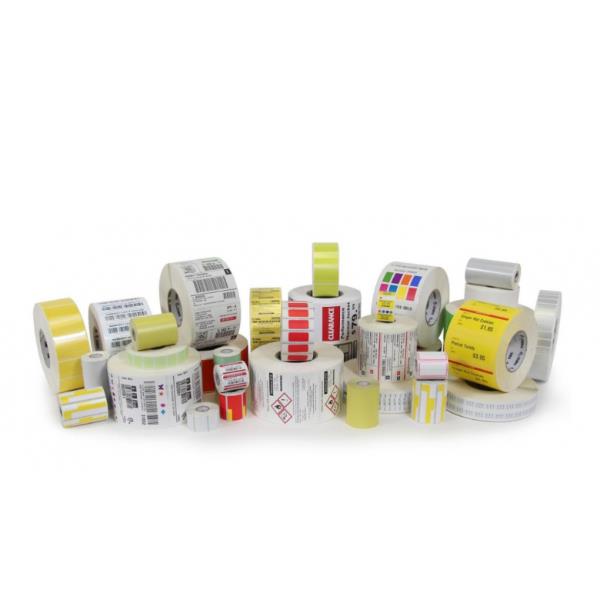 Zebra Z-Ultimate 3000T - Poliestere - Lucido - adesivo acrilico permanente - bianco - 25.4 x 76.2 mm 30960 etichette (12 rotolo(i) x 2580) etichette - per Zebra GX420; GK Series GK420; G-Series GC420; GX Series GX420, GX430; LP 28XX; TLP 28XX