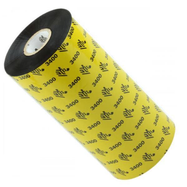 Zebra 3400 Wax/Resin - Nero - 83 mm …