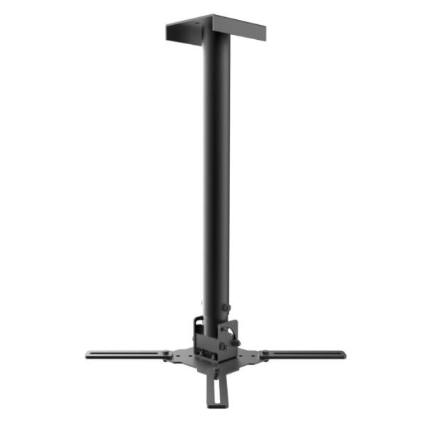 Meliconi SLIMSTYLE 400CE - Kit montaggio (montaggio a soffitto, adattatore prolunga) - nero - dimensione schermo: 14"-65" - installabile a soffitto