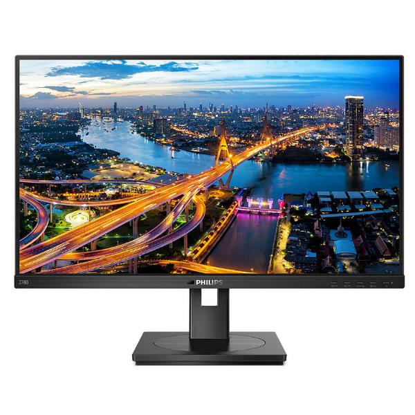 Philips B Line 278B1 - Monitor a LED - 27" - 3840 x 2160 4K @ 60 Hz - IPS - 350 cd/m² - 1000:1 - 4 ms - 2xHDMI, DisplayPort - altoparlanti - black texture