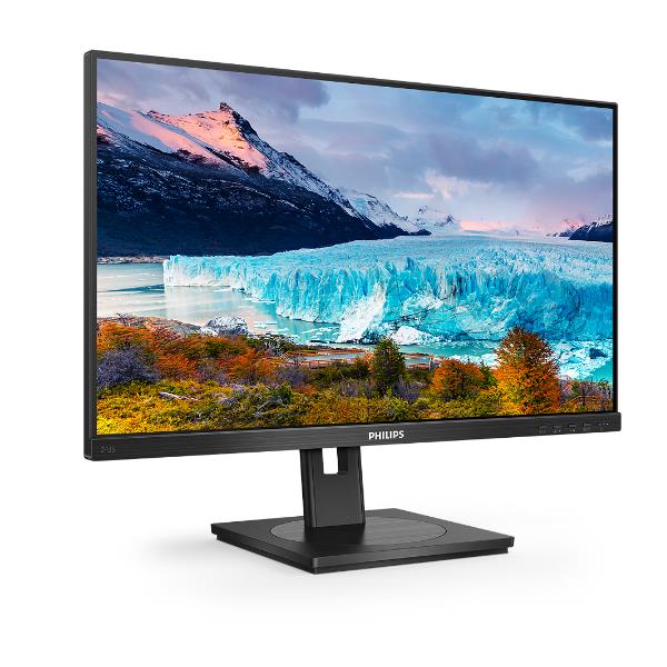 Philips S-line 243S1 - Monitor a LED - 24" (23.8" visualizzabile) - 1920 x 1080 Full HD (1080p) @ 75 Hz - IPS - 250 cd/m² - 1000:1 - 4 ms - HDMI, DisplayPort, USB-C - altoparlanti - nero testurizzato