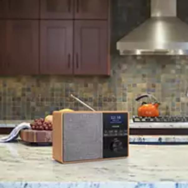 Philips TAR5505 - Radio portatile DAB - 5 Watt - legno chiaro