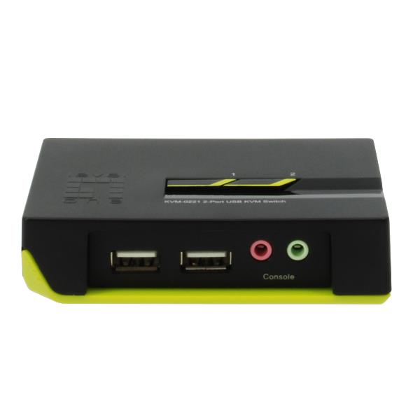 LevelOne ViewCon KVM-0221 - Switch KVM / audio …