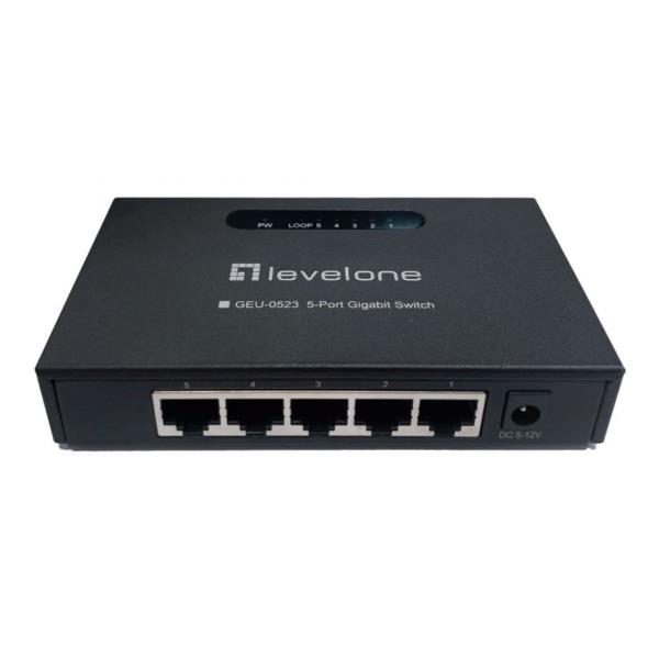 LevelOne GEU-0523 - Switch - unmanaged - 5 …