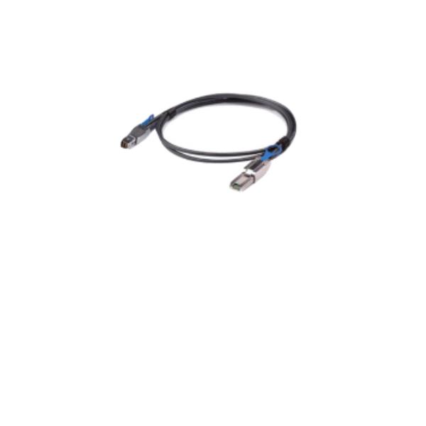 HPE Mini-SAS high density to mini-SAS - Cavo esterno SAS - 26 pin 4x Shielded Mini MultiLane SAS (SFF-8088) (M) a HD SAS Mini 4 x a 36 pin (SFF-8644) (M) - 2 m - per HPE D3600, D3700, H241; Modular Smart Array 2040, 2040 10Gb; Smart Array P431/2GB