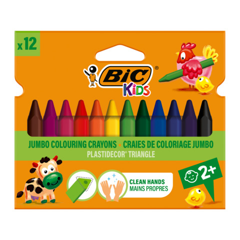 Pastelli Plastidecor - in plastica - colori assortiti …