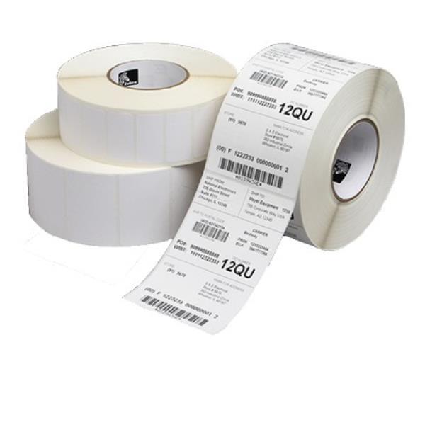Zebra Z-Perform 1000T - Adesivo permanente - Non rivestita - 25.4 x 38.1 mm 30960 etichette (12 rotolo(i) x 2580) etichette - per TLP 26XX, 3642; Zebra GX420; GK Series GK420; G-Series GC420; TLP 27XX, 28XX, 3742, 3842