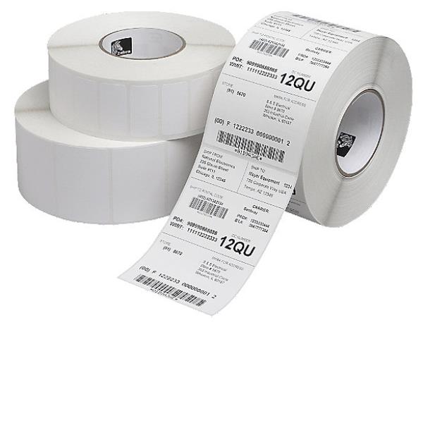 Zebra Z-Perform 1000D - Carta - adesivo permanente - Non rivestita - 102 x 38 mm 21480 etichette (12 rotolo(i) x 1790) etichette - per Zebra GX420; GK Series GK420; G-Series GC420; GX Series GX420, GX430; LP 28XX; TLP 28XX