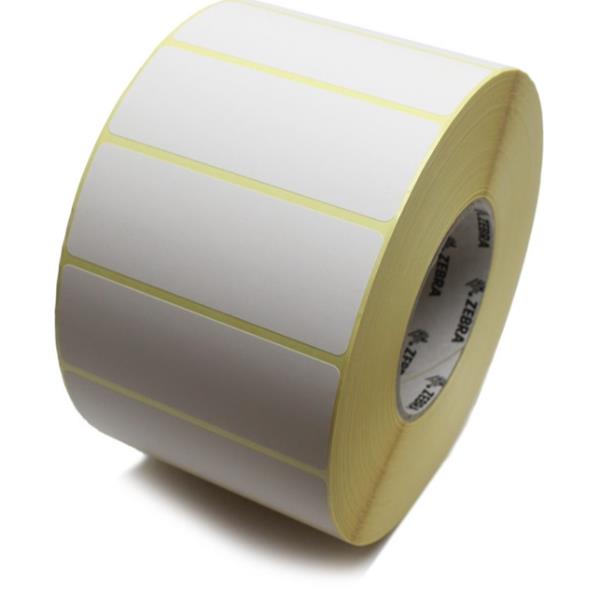Zebra Z-Select 2000T - Opaca - adesivo acrilico permanente - rivestito - perforato - 6,3 mil - bianco - 38.1 x 101.6 mm 14536 etichette (4 rotolo(i) x 3634) etichette - per Zebra 110, 140, 220, Z4Mplus, Z6MPlus, ZM400, ZM600; Xi Series 140, 170; Z Series ZM600