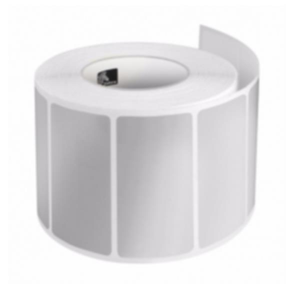 Zebra Z-Ultimate 3000T - Poliestere - Lucido - adesivo acrilico permanente - argento - 32 x 70 mm 33920 etichette (8 rotolo(i) x 4240) etichette - per Zebra 110, 140, 220, Z4Mplus, Z6MPlus, ZM400, ZM600; Xi Series 140, 170; Z Series ZM600