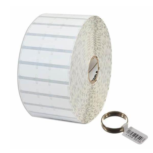 Zebra 8000D Jewelry - Polipropilene (PP) - adesivo acrilico permanente - bianco - 55.88 x 12.7 mm 21060 etichette (6 rotolo(i) x 3510) etichette - per Zebra GX420; GK Series GK420; G-Series GC420; GX Series GX420, GX430; LP 28XX; TLP 28XX