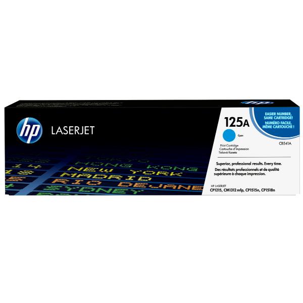 HP 125A - Ciano - originale - LaserJet - cartuccia toner (CB541A) - per Color LaserJet CM1312 MFP, CM1312nfi MFP, CP1215, CP1515n, CP1518ni