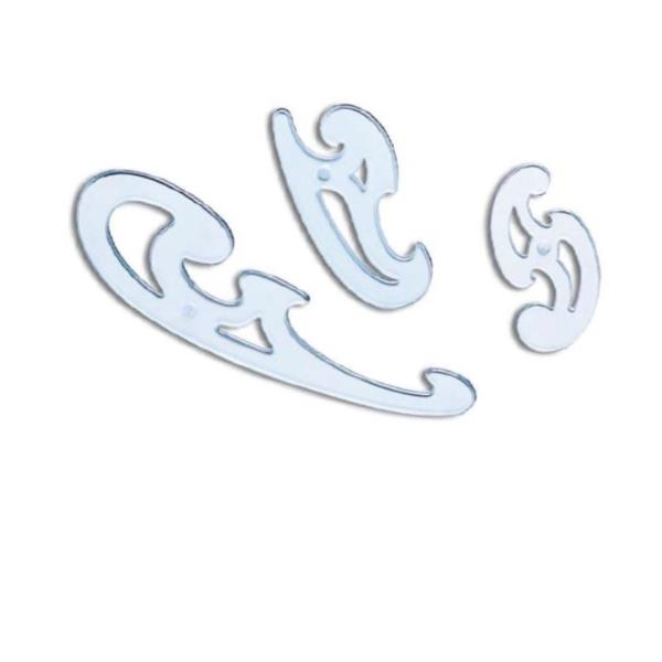 ARDA UNI - Set curvilineo francese - 3 …