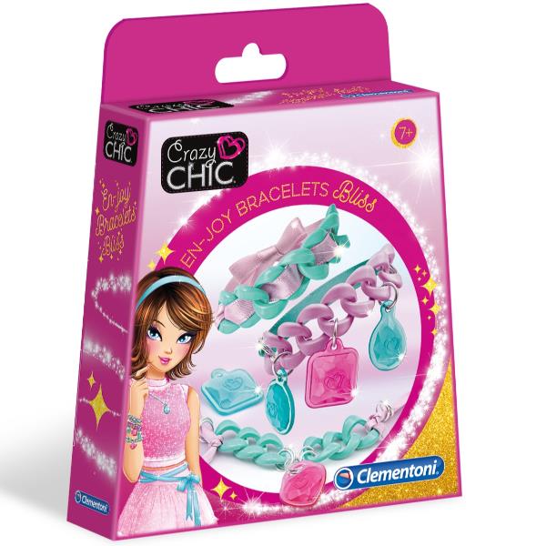 Clementoni Crazy Chic Bliss Bracelets - Kit artigianale …