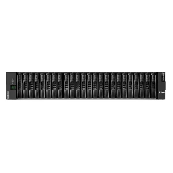 Lenovo ThinkSystem DE4000H Hybrid 2U24 SFF controller enclosure - Array unità disco rigido - 24 alloggiamenti (SAS-3) - 16Gb Fibre Channel, SAS 12Gb/s (esterna) - montabile in rack - 2U