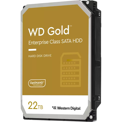 WD Gold WD221KRYZ - HDD - Enterprise - 22 TB - interno - 3.5" - SATA 6Gb/s - 7200 rpm - buffer: 512 MB