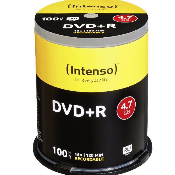 Intenso - 100 x DVD+R - 4.7 GB …