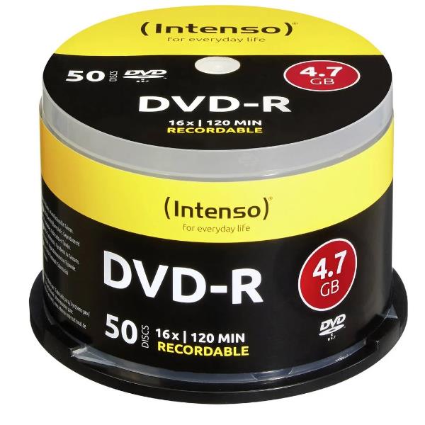 Intenso - 50 x DVD-R (G) - 4.7 …