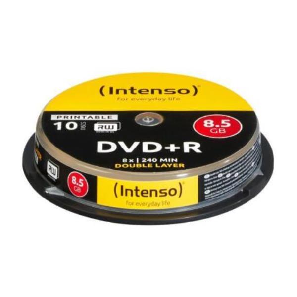 Intenso - 10 x DVD+R DL - 8.5 GB (240 min) 8x - campana