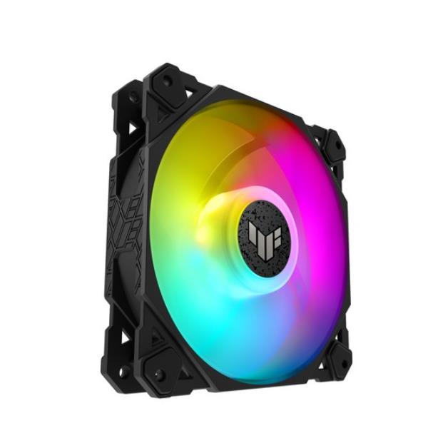 ASUS TUF Gaming TF120 ARGB - Ventilatore per cabinet - 120 mm - nero