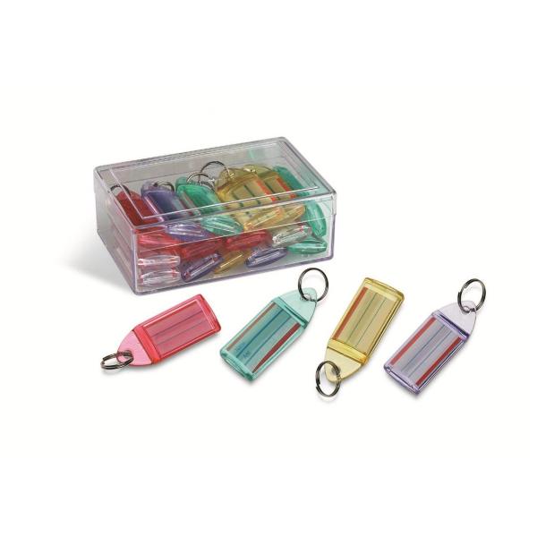 Targhette portachiavi - colori assortiti - Lebez - …