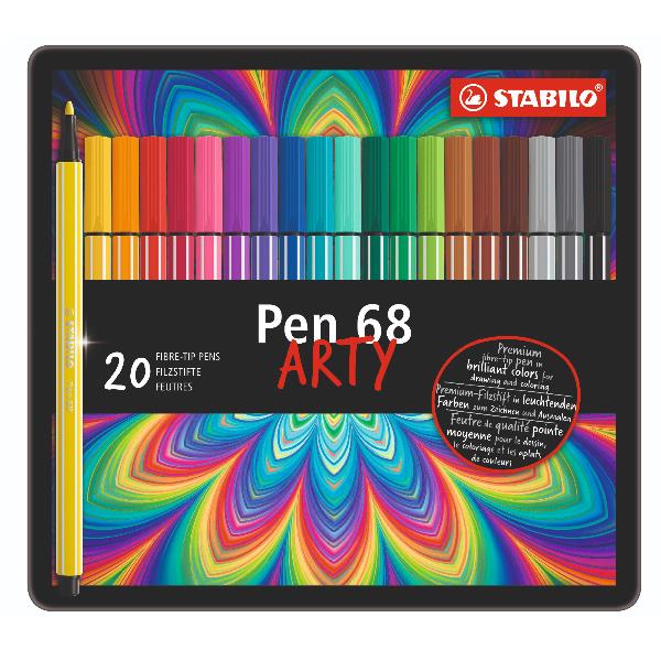 Pennarelli Pen 68 - colori assortiti - Stabilo …