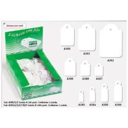 Etichette con filo A391 - 28 x 43 …