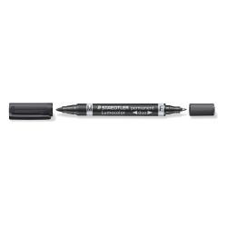 Pennarello Lumocolor Permanent Duo 348 punta feltro - …