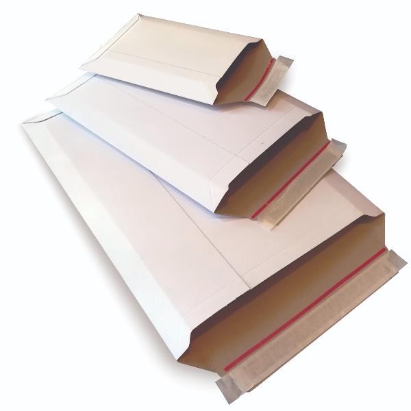 Sacchetti e-commerce packST - 29 x 37 x 6 cm - cartone teso - bianco - Blasetti - conf. 20 pezzi