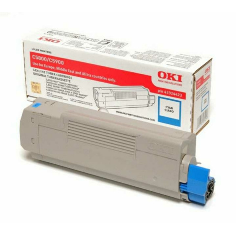 Oki - Toner - Ciano - C5800 C5900 C5550 - 43324423 - 5.000 pag