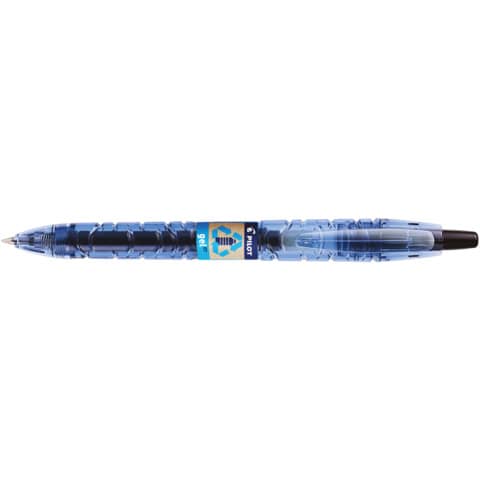 Roller gel a scatto B2P Begreen - punta 0,7 mm - nero - Pilot