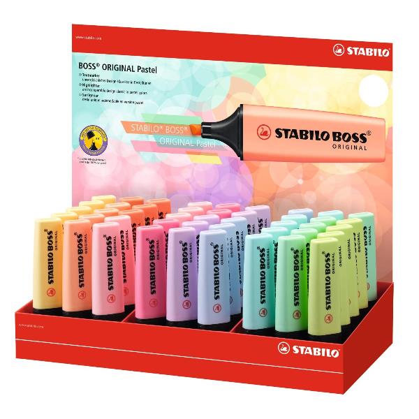 Evidenziatore Original Boss - colori assortiti pastel - …