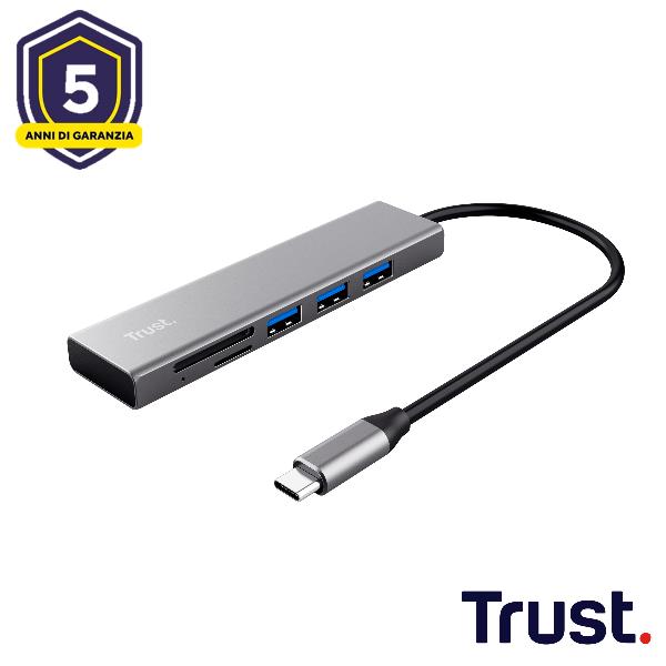 Hub USB-C veloce e lettore di schede - …