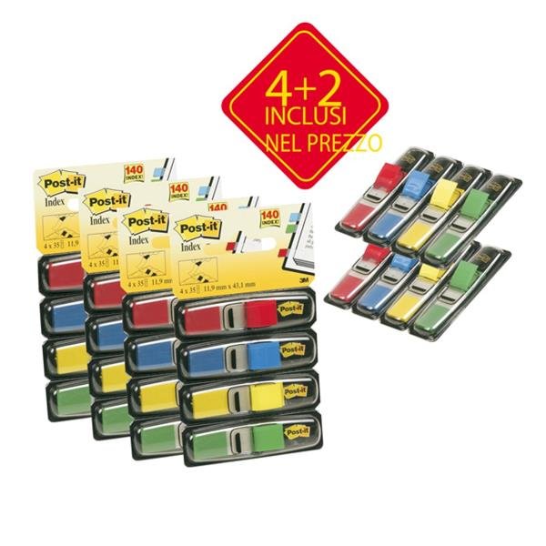 Segnapagina Post-it Index Mini - 683-6 - 4 …