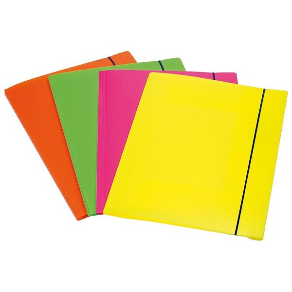 Cartella 3 lembi con elastico Shocking File - …