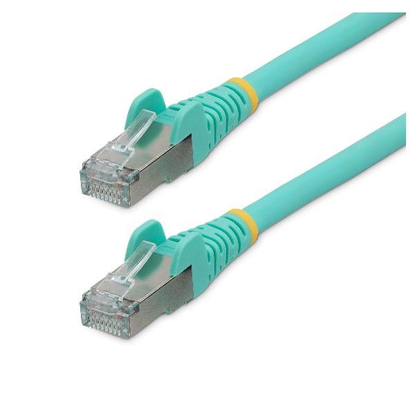 StarTech.com 50cm CAT6a Ethernet Cable - Aqua - …