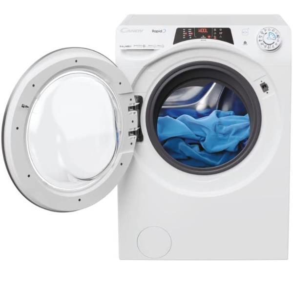 Candy ROW4964DWMST/1-S - Lavasciuga WiFi - larghezza: 60 cm - prof. 58 cm - altezza: 85 cm - caricamento frontale - 9 kg - 1400 rpm - bianco