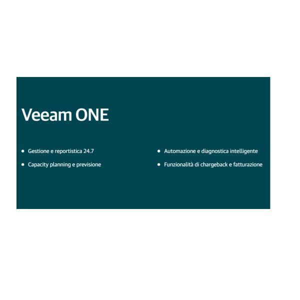 Veeam Production Support - Supporto tecnico - per Veeam ONE - 1 CPU (presa) - include supporto 24/7, Co-term mensile - consulenza telefonica - 1 mese - 24x7 - tempo di risposta: 1 h