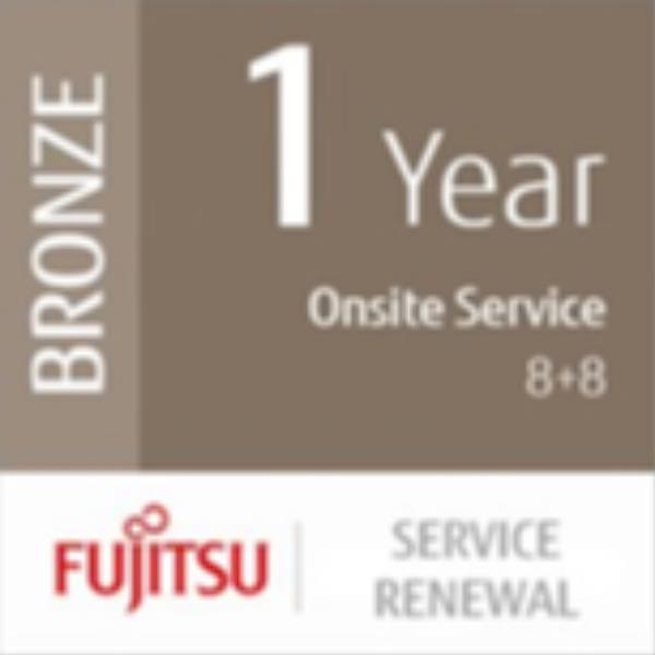 Ricoh Scanner Service Program 1 Year Bronze Service Renewal for Fujitsu Workgroup Scanners - Contratto di assistenza esteso (rinnovo) - parti e manodopera - 1 anno - on-site - 8x5 - tempo di risposta: 8 h - tempo di riparazione: 8 ore - per fi-7030, 7140, 7160, 7240, 7260, 7300NX
