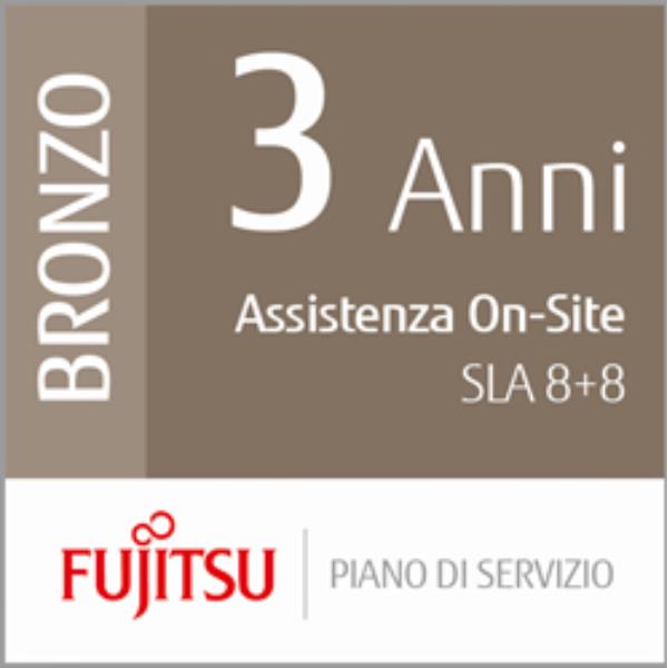 Ricoh Scanner Service Program 3 Year Bronze Service Plan for Ricoh Workgroup Scanners - Contratto di assistenza esteso (estensione) - parti e manodopera - 3 anni - on-site - 8x5 - tempo di risposta: 8 h - tempo di riparazione: 8 ore - per fi-7030, 7140, 7160, 7240, 7260, 7300NX, 800R; fi 8040