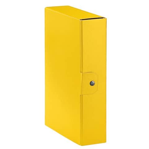 Scatola progetto Eurobox - dorso 8 cm - 25 x 35 cm - giallo - Esselte
