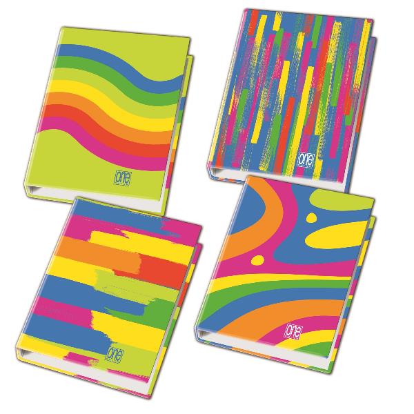 Raccoglitore Fantafluo One Color - A4 - 4 …
