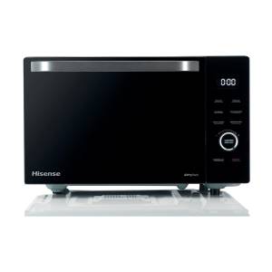 Hisense H30MOBS10HC - Forno a microonde con convezione e grill - 30 litri - 1000 W - nero