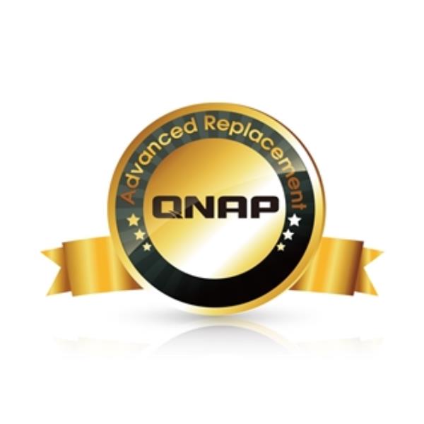 QNAP Advanced Replacement Service - Contratto di assistenza esteso - sostituzione anticipata delle parti - 5 anni - spedizione - tempo di risposta: 48 h - acquisto entro 60 giorni dall'acquisto del prodotto - per P/N: TS-410E-8G