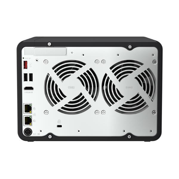 QNAP TS-664 - Server NAS - 6 alloggiamenti - SATA 6Gb/s - RAID 0, 1, 5, 6, 10, 50, JBOD - RAM 8 GB - 2.5 Gigabit Ethernet - iSCSI supporto