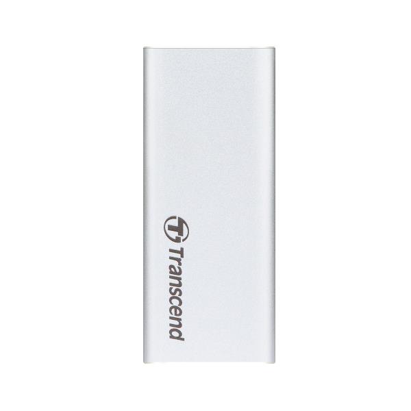 Transcend ESD260C - SSD - 250 GB - esterno (portatile) - USB 3.1 Gen 2 - argento