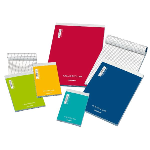 Plastidea FLUO - Cartelletta a 3 lembi - per A4 - disponibile in colori assortiti